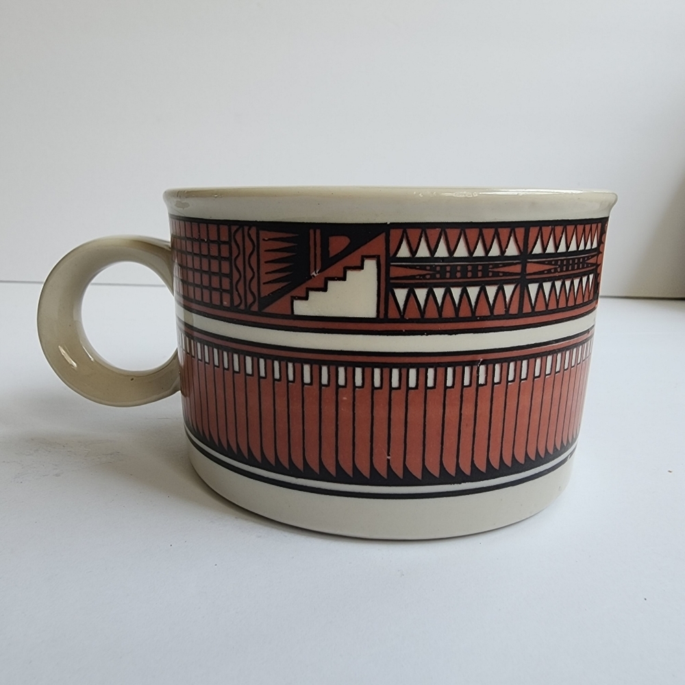 Vintage mug bohemian